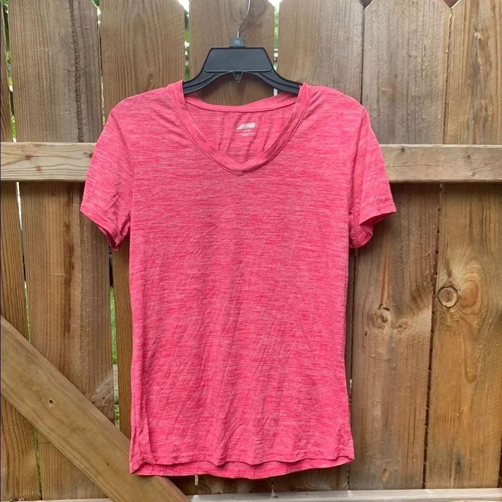 Avia Pink Fitted Short Sleeve T-Shirt